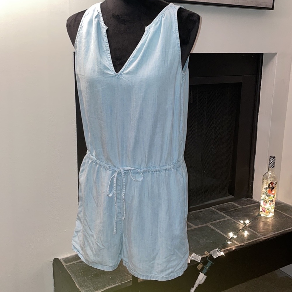 Blue romper